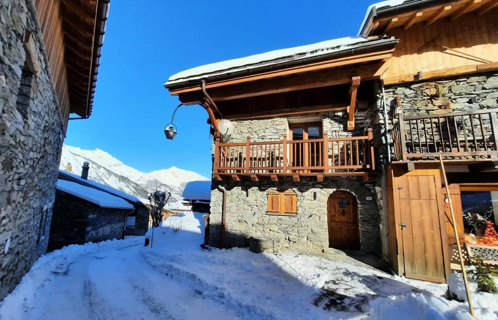 Residence L'Escarel - Chalet Mitoyen A 150M Du Teleski Mae-4051 Saint-Martin-de-Belleville Apartment