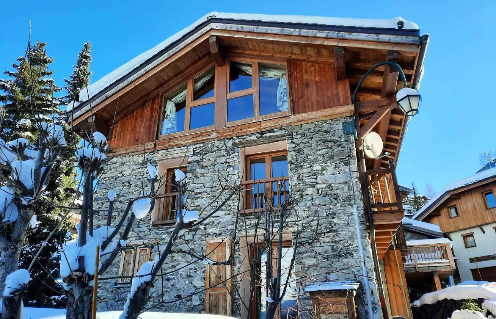 Residence L'Escarel - Chalet Mitoyen A 150M Du Teleski Mae-4051 Saint-Martin-de-Belleville 0*,  France